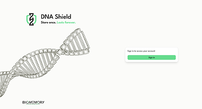 DNA Shield Web Portal DNA Shield Web Portal